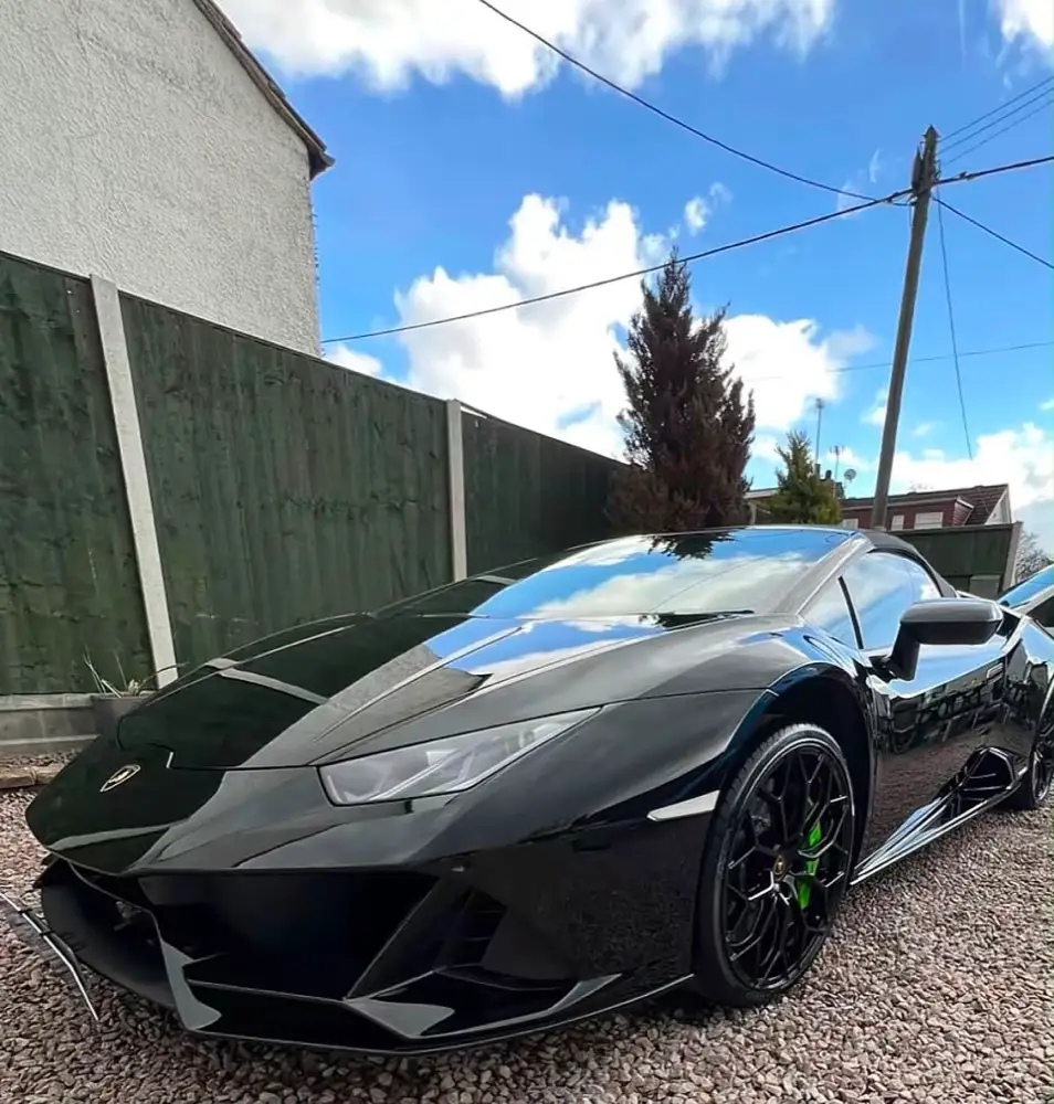 Lamborghini Huracán with a ceramic-coated finish